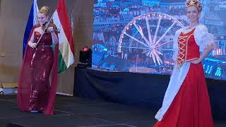 HUNGARIAN VIOLINIST amp DANCER PERFORM ON HUNGARY 🇭🇺 NATIONAL DAY 2024 CELEBRATION IN MANILA hungary [upl. by Eeladnerb]