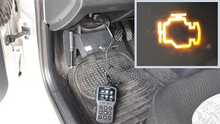 How To Reset Check Engine Light With Code Reader [upl. by Ybbil597]