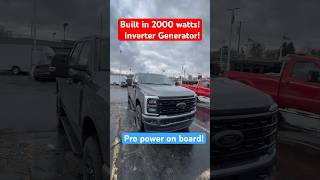 Ford pro power on board Inverter generator vs DIY harbor freight inverter setup worth every penny [upl. by Poppas]