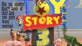 Toy Story 3 Teaser Trailer  Kinetic Typography [upl. by Yliah574]