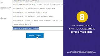 FORMULARIO DE AUTO ENROLAMIENTO PARA EL SISTEMA DE DECLARACIÓN JURADA EN LÍNEA [upl. by Beck150]