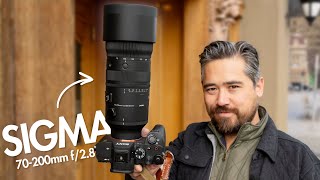 Sigma 70200mm f28 DG DN Sport Review Its FINALLY here [upl. by Ellinehc]