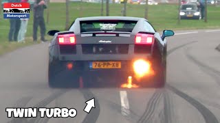 Modified Cars leaving Car Show  1250HP Gallardo Skyline 1000HP Turbo S Supra RS3 [upl. by Jola]