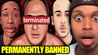 YouTubers Who Are PERMANENTLY Banned from YouTube [upl. by Costanza]