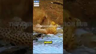 Wild Encounter Crocodile Hunts Cheetah in the Wild [upl. by Rania930]