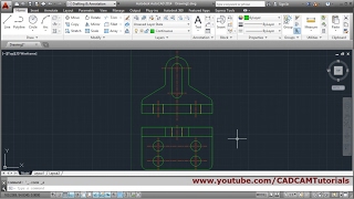 AutoCAD Tutorial for Mechanical Engineering [upl. by Asiret]