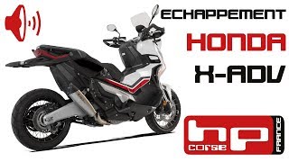 Echappement HP Corse pour moto Honda XADV [upl. by Ninahs856]