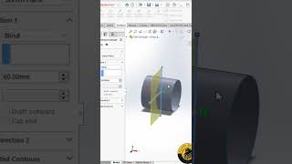 How to Trim surface  How to trim the surface in solidworks surface cad cam cae btech [upl. by Upali]