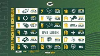 Packers Opponents 2024 From Most to Least Interesting [upl. by Toy]