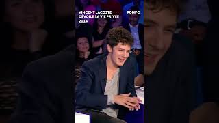 Vincent Lacoste dévoile sa vie privée 🙊 onpc shorts [upl. by Wallraff577]