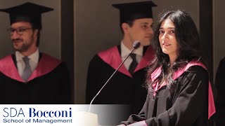 Commencement Speech 2012  FullTime MBA  SDA Bocconi [upl. by Alber]