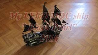 My LEGO ship MOC quot Black Pearlquot [upl. by Tybi]