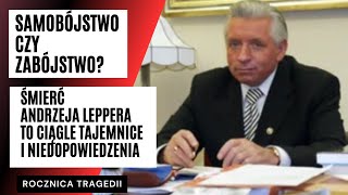 Andrzej Lepper zmarł 12 lat temu a wciąż są KONTROWERSJE „Absolutnie nie wierzę w samobójstwo” [upl. by Jezabelle392]