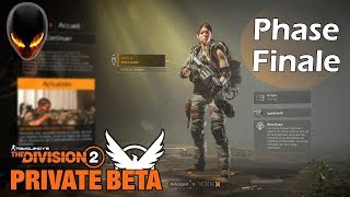 The Division 2 Private Beta  Phase Finale  Spécialisation Endgame LanceGrenades 7 [upl. by Oettam]