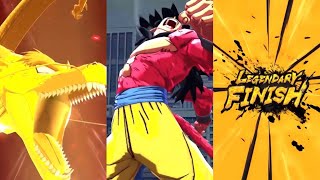 LEGENDARY FINISH DRAGON FIST SUPER SAIYAN 4 GOKU FIRST LOOK GAMEPLAYPREVIEW  Dragon Ball Legends [upl. by Lerim]