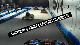 Electric Indoor Go Kart POV Onboard Melbourne Australia [upl. by Hama532]