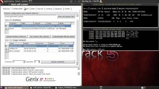 Backtrack 5  Automated WEP Cracking with Gerix [upl. by Anicart]