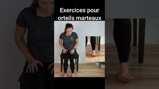 Exercices pour les orteils marteaux courte vidéo [upl. by Ivz508]