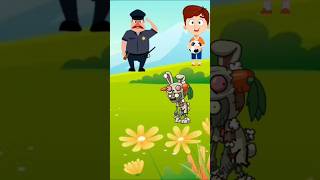 भोला ने बच्चों को पकड़ लिया 😜real show Mintoo 🤩Cartoon Animal video corton funny trending shorts [upl. by Lokkin746]