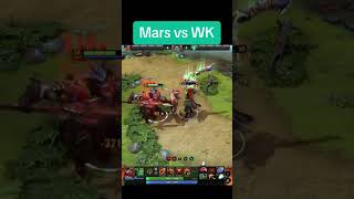 Mars vs Wraith King dota2 dota21x1 dota2carry dota2highlights dota recommendations [upl. by Mitchiner48]