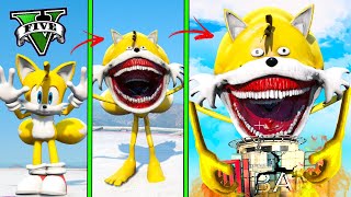 ATUALIZEI o TAILS FRACO até o SHIN TAILS TAPES no GTA 5  Sonic Shin Tapes [upl. by Akinej]