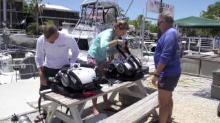 ScubaLab TV Hollis Explorer Rebreather [upl. by Znarf]