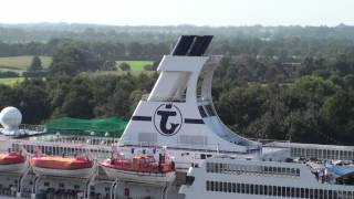 Kreuzfahrtschiff MS Astor im NordOstseeKanal [upl. by Revart]