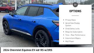 2024 Chevrolet Equinox EV 295420 [upl. by Neyugn558]