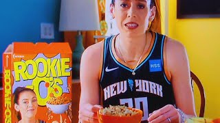 WNBA  WNBA COMMERCIAL 2024  ROOKIEOS BREAKFAST BY THE WNBA  BREANNA STEWART  CAITLIN CLARK [upl. by Viviyan]