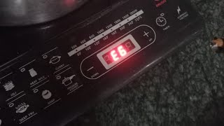 induction stove error E6 problem solution [upl. by Sibel]