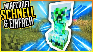 Charged Creeper bekommen Tutorial✨ Minecraft Schnell und Einfach 60 ✨ ErikOnHisPeriod [upl. by Kjersti]