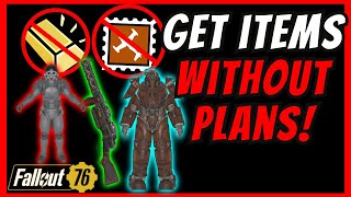 How to Get Gold Bullion Items Without Plans Fallout 76 [upl. by Odin]