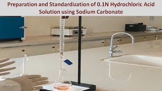 Preparation and Standardization of 01 N Hydrochloric Acid [upl. by Higginson763]