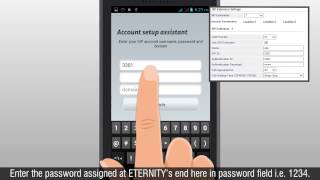 How To Register SIP Extension In ETERNITY [upl. by Kelsy]