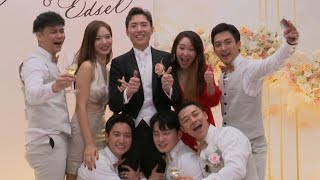 《愛回家》英進丨圈中好友紛紛導航招浩明結婚晚宴 宣讀愛的宣言時亦不禁落淚 [upl. by Rapsac]