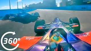 360° Video HUGE Nelson Piquet Crash in Punta del Este [upl. by Arad]