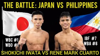 RENE MARK CUARTO VS SHOKICHI IWATA Full Fight HIGHLIGHTS  Japan VS Philippines [upl. by Burnaby464]