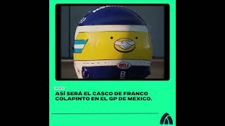 😯¡Emocionante 🇦🇷🏁Franco Colapinto piloto argentino de F1 estrenará nuevo casco shorts [upl. by Latsyrhc]