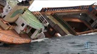 Sinking ship becomes artificial reef [upl. by Byrd]