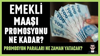 Emekli Promosyon Paraları Ne Zaman Yatacak  Ziraat Bankası emekli promosyonu ne kadar [upl. by Leventhal]