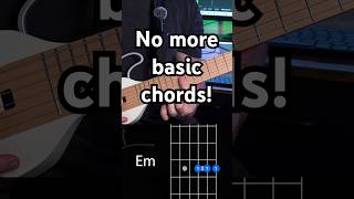 Turn basic guitar chords into pro riffs for beginners [upl. by Ileak]