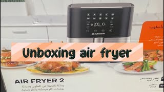 Unboxing air fryer nutricook [upl. by Emlynn19]