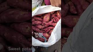 Sweet potato rathal chilgada dumpa bowenpally market trendingshortvideo videos vlogs viralfood [upl. by Atikel445]