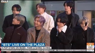 Full BTS on TODAY SHOW 2020 LIVE New York Times Square [upl. by Gord613]