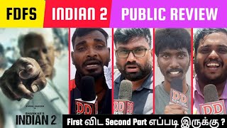 Indian 2 Movie Public Review  Kamal Haasan  Sankar  Indian2 Tamil Movie Review [upl. by Nirrek35]