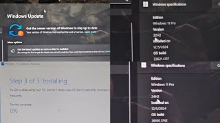 Windows 11 Get the Newer Version of Windows to Stay Up to Date Manual Update Install Repair [upl. by Imotas802]