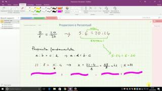 proporzioni e percentuali [upl. by Sanchez]