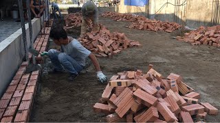 Build a solid 335mm foundation at low cost  Cheap house building [upl. by Vallo]