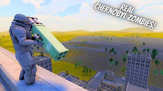 1000000 CHERNOBYL ZOMBIES vs 4 BARREL ROCKET LAUNCHER  UEBS 2 [upl. by Silvio]