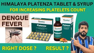 AYURVEDIC MEDICINE FOR DENGUE  INCREASE PLATELET COUNT  HIMALAYA PLATENZA TABLET  PLATENZA SYRUP [upl. by Etka722]